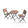 Wholesale patio outdoor garden polywood furniture folding picnic table and chairs